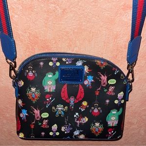 Loungefly Marvel kids crossbody purse.